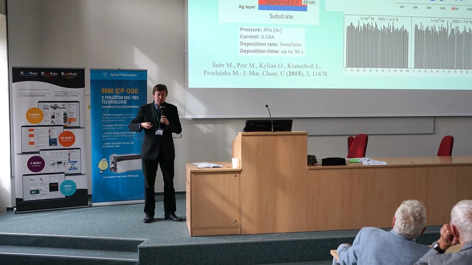 SSJMM: New approaches in plasma-assisted nanostructured platforms for surface-enhanced Raman scattering (SERS) spectroscopy (M. PROCHÁZKA)