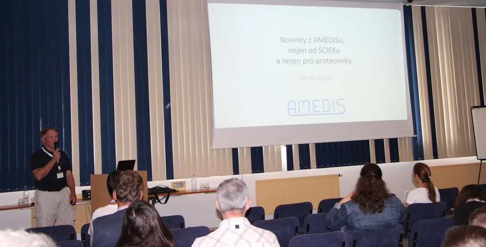 SSJMM: Novinky z AMEDISu, nejen od SCIEXu a nejen pro proteomiky (Tomáš Korba - Amedis)