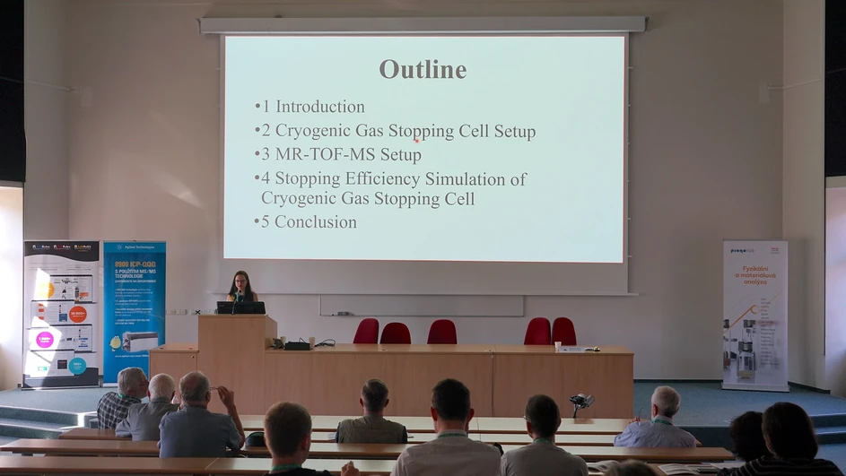 SSJMM: Stopping efficiency simulation of cryogenic gas stopping cell (A. KOHOUTOVÁ)
