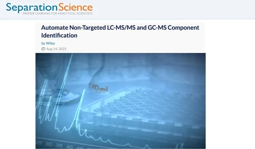 Automate Non-Targeted LC-MS/MS and GC-MS Component Identification