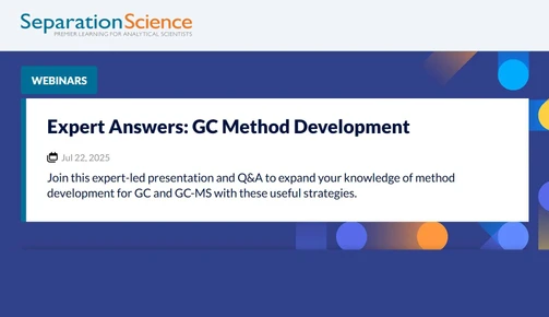 Expert Answers: GC Method Development