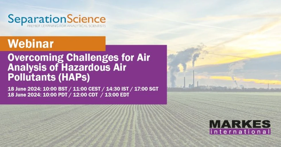 Separation Science: Overcoming Challenges for Air Analysis of Hazardous Air Pollutants (HAPs)