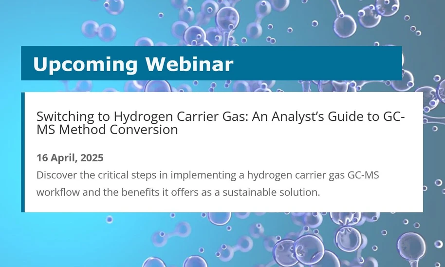 Separation Science: Switching to Hydrogen Carrier Gas: An Analyst’s Guide to GC-MS Method Conversion