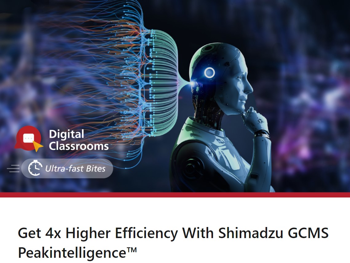 Shimadzu - AI-Driven Data Analysis: Get 4x Higher Efficiency with Shimadzu GCMS Peakintelligence™