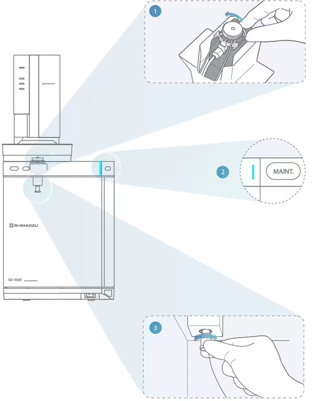 Shimadzu: Kompaktní a snadno udržovatelný Shimadzu Brevis GC-2050
