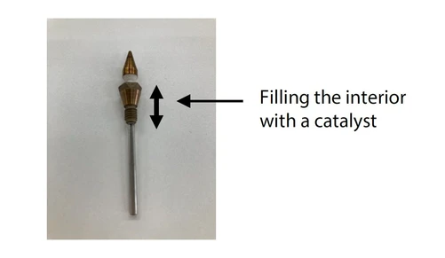 Vysoce citlivá analýza kyseliny mravenčí v roztoku methanolu pomocí Jetanizéru