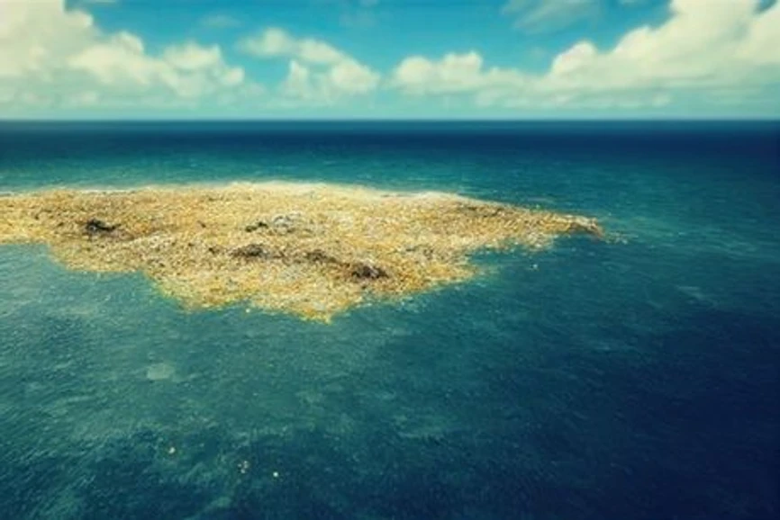 Tichomořská odpadková skvrna zaujímá plochu asi 1,6 milionu km².