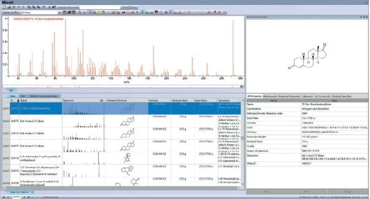 Wiley KnowItAll databáze GC-MS