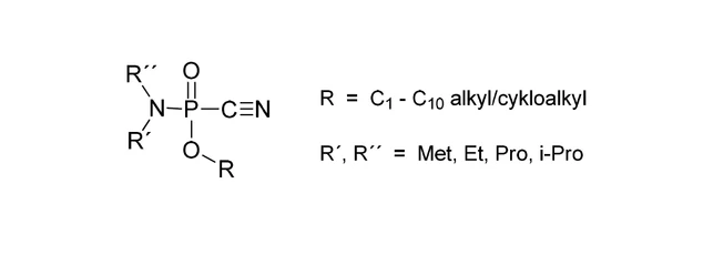 Fragmentace tabunových derivátů ve standardních hmotnostních spektrech  elektronové ionizace
