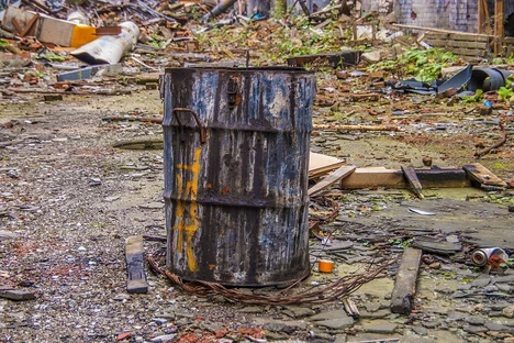 Zásah KCHL CO v bývalom areáli Chemko, a. s. Strážske