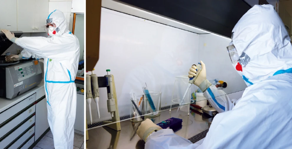 VTEI: Obr. 2. Detekce SARS-CoV-2 v odpadních vodách (Maňásek, VÚVeL, 2020)