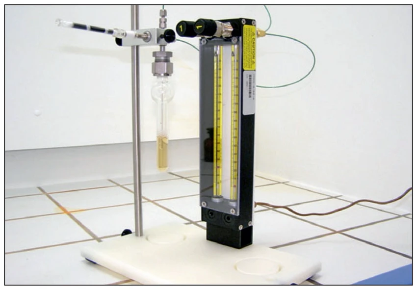 Obr. 2 Zařízení pro dynamickou head-space
